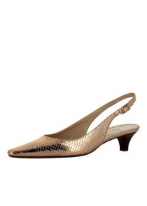 Evita, Damen Sling Pumps, Rosegold