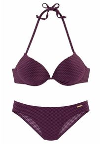 Bruno Banani, Damen Push-up-Bikini, Bordeaux
