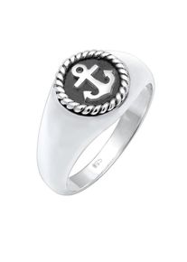 PAULO FANELLO, Herren Ring 'Anker', Silber