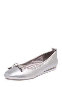 Tom Tailor, Damen Ballerina, Silber