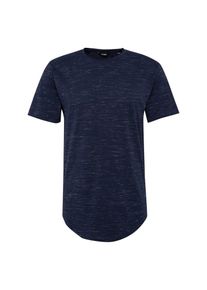 Only & Sons Only & Sons, Herren T-Shirt 'onsMATTY MELANGE LONGY TEE', Dunkelblau