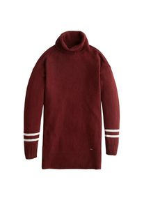 Hollister, Damen Kleid 'SWEATER DRESS', Weinrot