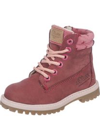 s.Oliver Junior, M&auml;dchen Winterstiefel f&uuml;r M&auml;dchen, Rot / Pastellrot
