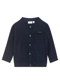 name it, M&auml;dchen Langarm Strick-Cardigan, Dunkelblau