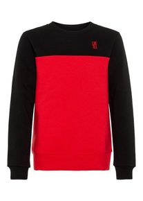 name it, Sweatshirt, Rot / Schwarz