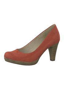 Marco Tozzi, Damen Pumps, Hellbraun / Pastellrot