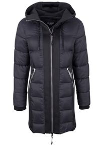 Dry Laundry Japan Dry Laundry, Damen Parka, Schwarz
