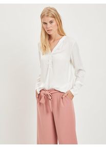 Vila, Damen Bluse, Wei&szlig;