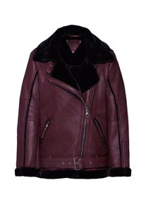 Be Edgy, Damen Lederjacke 'BEalexa', Bordeaux