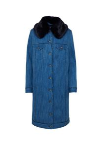 Levi's MADE & CRAFTED Levi's Made & Crafted, Damen Mantel 'LMC TRUCKER TRENCH', Blue Denim