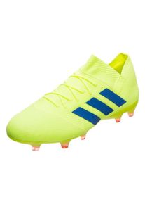 adidas Performance, Herren Fußballschuh 'Nemeziz 18.1 FG', Blau / Neongelb / Rot