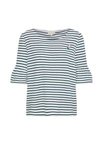 talkabout, Damen Shirt, Grün / Weiß