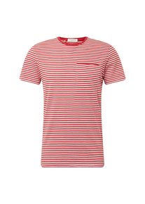 Selected Homme, Herren Shirt, Rot / Weiß