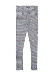 name it, Mädchen Leggings 'NKFDIYA', Blau / Weiß