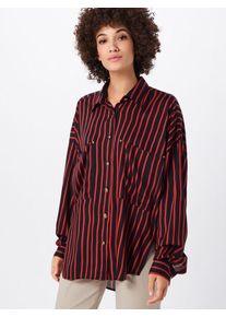 THE KOOPLES, Damen Bluse, Rot / Schwarz