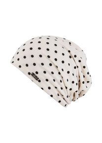 Chillouts, Damen Mütze 'Lucerne Hat', Creme / Schwarz