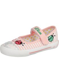 s.Oliver Junior, M&auml;dchen Ballerinas, Rosa / Wei&szlig;