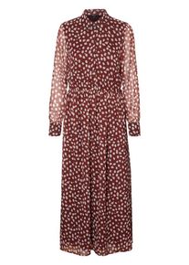 Véro Moda VERO MODA, Damen Kleid, Kirschrot / Weiß