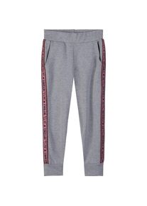 Eat ants by Sanetta, M&auml;dchen Jogginghose, Grau / Pink / Rot