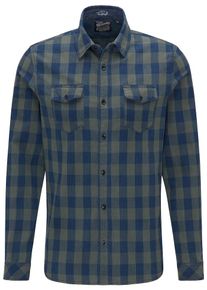 PETROL INDUSTRIES, Herren Hemd '', Blau / Gr&uuml;n