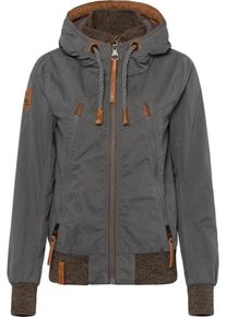 Naketano, Damen Jacke 'Tiffy du Vogel', Rauchgrau