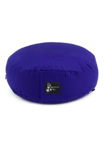 YOGISTAR.COM, Herren Meditationskissen Rund, Ultramarinblau