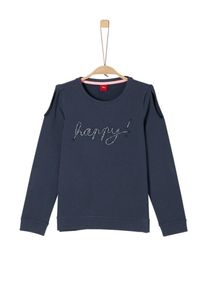 s.Oliver Junior, M&auml;dchen Sweatshirt, Ultramarinblau