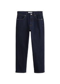 Mango, Damen Jeans, Dunkelblau