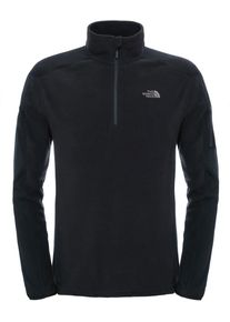 The North Face, Herren Fleecepullover 'Glacier Del 1/4', Schwarz