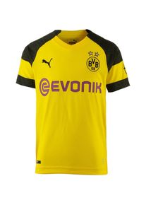 Puma, Borussia Dortmund 18/19 Heim Fu&szlig;balltrikot, Gelb / Schwarz