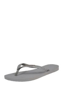 Havaianas, Damen Slipper 'Glitter', Grau / Silbergrau