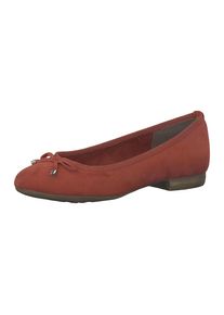 Marco Tozzi, Damen Ballerinas, Pastellrot