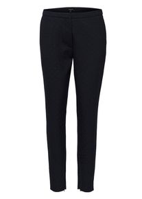 Selected Femme, Damen Hose, Nachtblau / Weiß