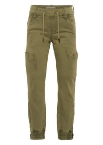 name it, Regular Fit Cargo Twillhose, Oliv
