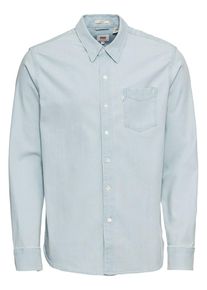 Levi's LEVI'S, Herren Hemd 'SUNSET1POCKETSHIRT', Blue Denim