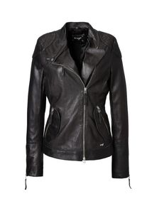 Maze, Damen Lederjacke 'Dallas', Schwarz