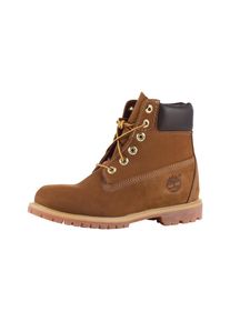 Timberland, Damen Lederstiefel mit Profisohle, Braun