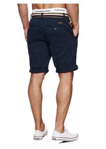 INDICODE JEANS, Herren Shorts 'Cuba', Dunkelblau