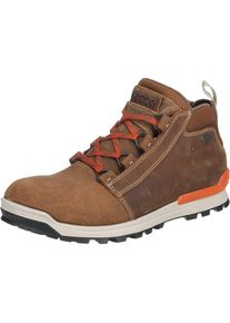 Ecco, Herren Stiefeletten 'Oregon', Braun / Dunkelorange