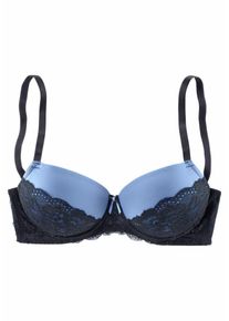 Lascana, Damen Schalen-BH, Flieder / Schwarz