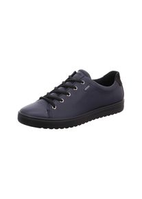 Ecco, Damen Schnürschuhe, Ultramarinblau / Schwarz