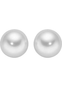 Christ, Damen Ohrstecker '87475026', Silber / Perlweiß