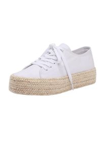 ABOUT YOU, Damen Halbschuhe 'Malia', Wei&szlig;