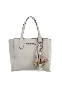 Betty Barclay, Damen Henkeltasche, Hellbeige / Grau / Altrosa / Silber