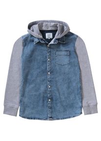 STACCATO, Jeanshemd, Blue Denim / Grau