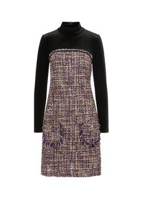 Nicowa, Damen Hochgeschlossenes Kleid CINELA in edler Bouclé-Qualität, bunt