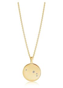 SIF JAKOBS, Damen Kette Sternzeichen Widder SJ-P1053-CZ(YG)/45, Gold