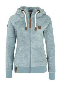 Naketano, Damen Fleecejacke 'Gigi Meroni', Hellblau