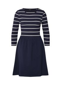 Only, Damen Kleid 'AMBER', Blau / Weiß