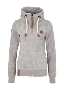 Naketano, Damen Fleecejacke, Graumeliert